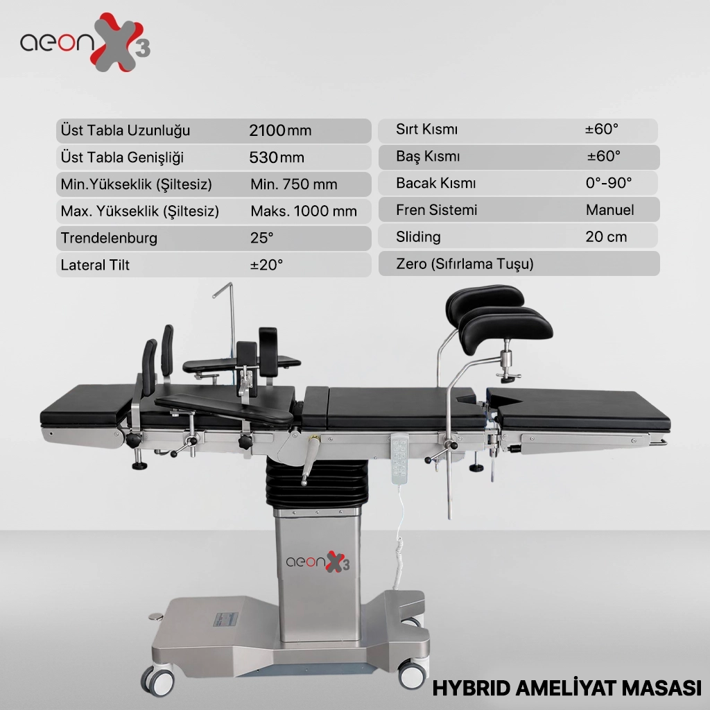 Hybrid Ameliyat Masası
