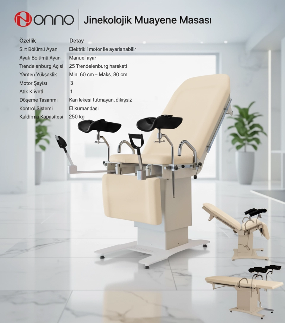 Jinekolojik Muayene Masası