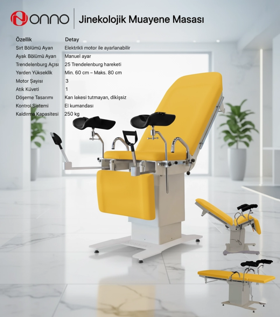 Jinekolojik Muayene Masası